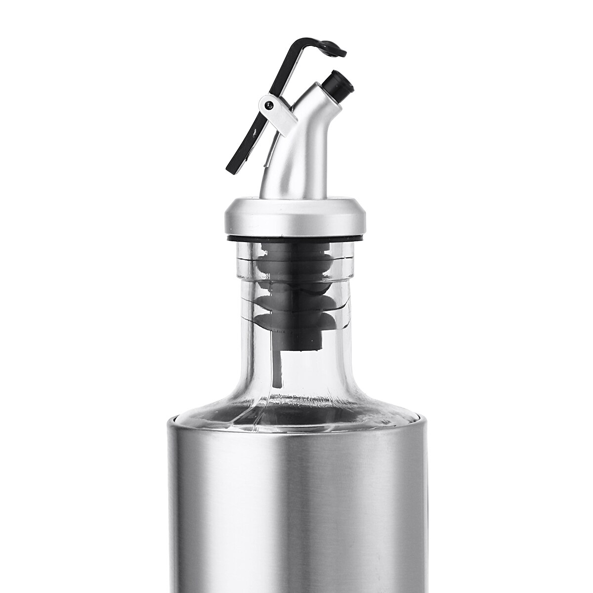 200/350/500ml Kitchen Baking Oil Sprayer Cooking Seasoning Bottle Dispenser Sauce Bottle Glass Storage Bottles for Oil Vinegar