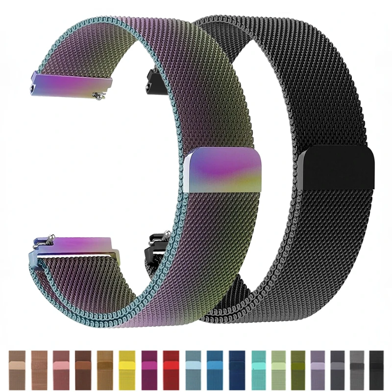 Metalrem til xiaomi watch  s3 s1 active smartwatch rustfri stålrem til mi watch color 2 / mi watch color sportarmbånd