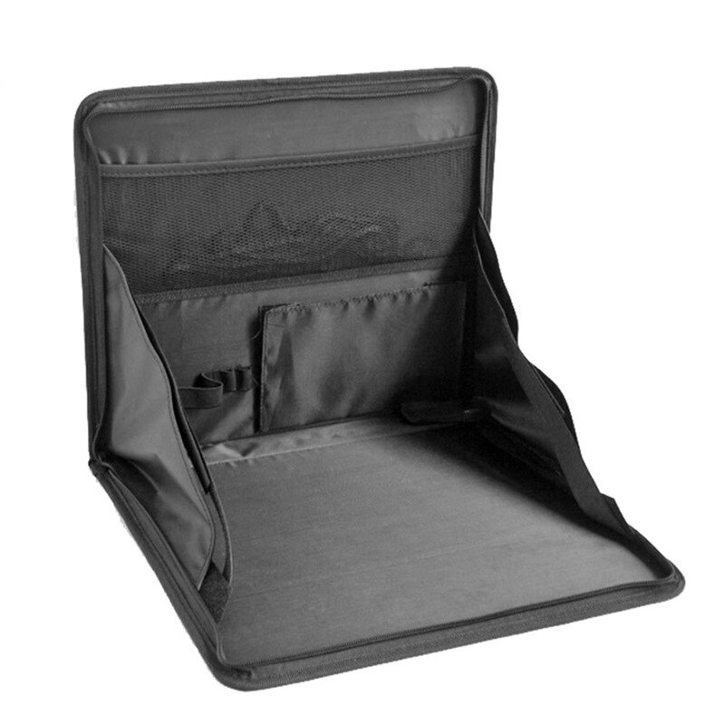 Bærbar bil computer skrivebordsbeslag sammenfoldelig laptop skrivebord bil bagsæde laptop holder madbakke opbevaringstaske interiør tilbehør