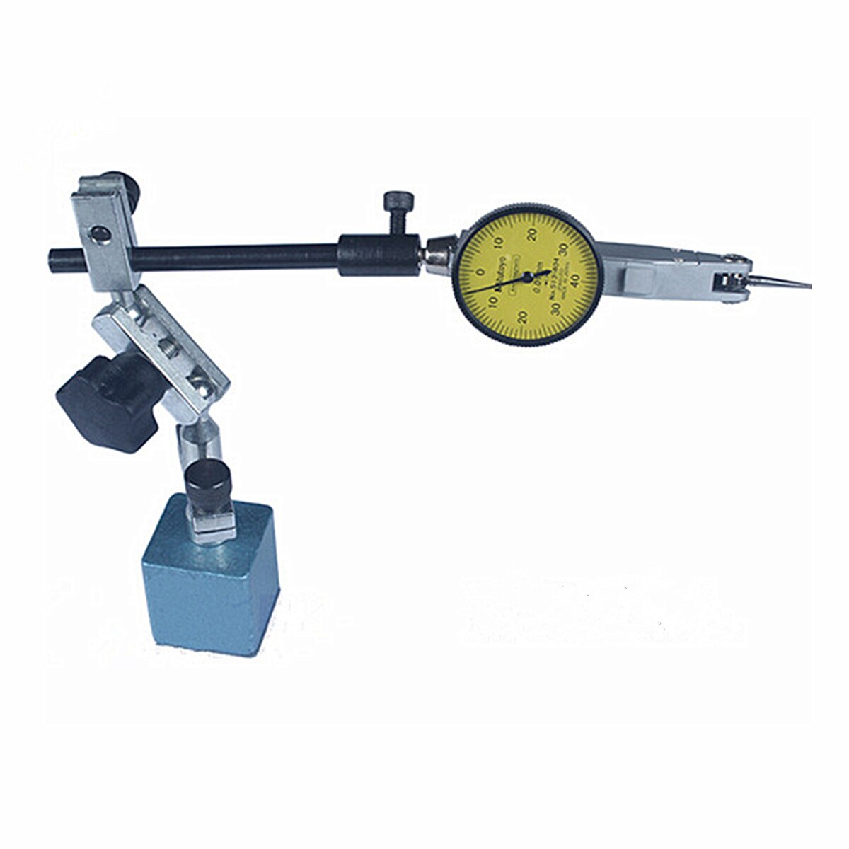 Dial Gauge Test Indicator Scale Precision Metric & Dovetail Clamp 0-40-0 0.01mm