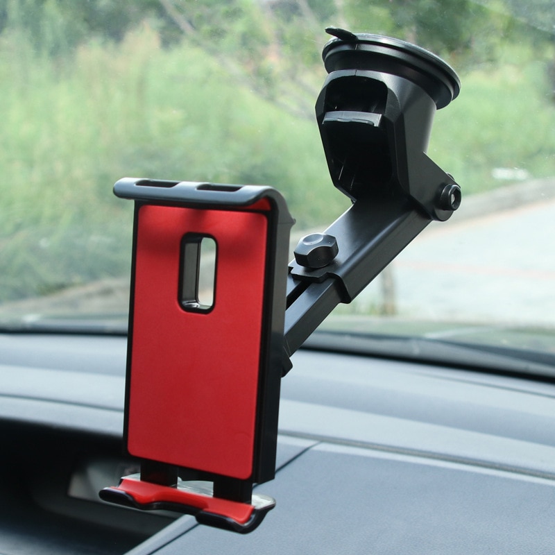 Car Tablet Holder For Samsung Huawei IPAD Pro Air Mini 1234 GPS Phone 360 Degree Adjustable Mobile Suction Cup Bracket Stand