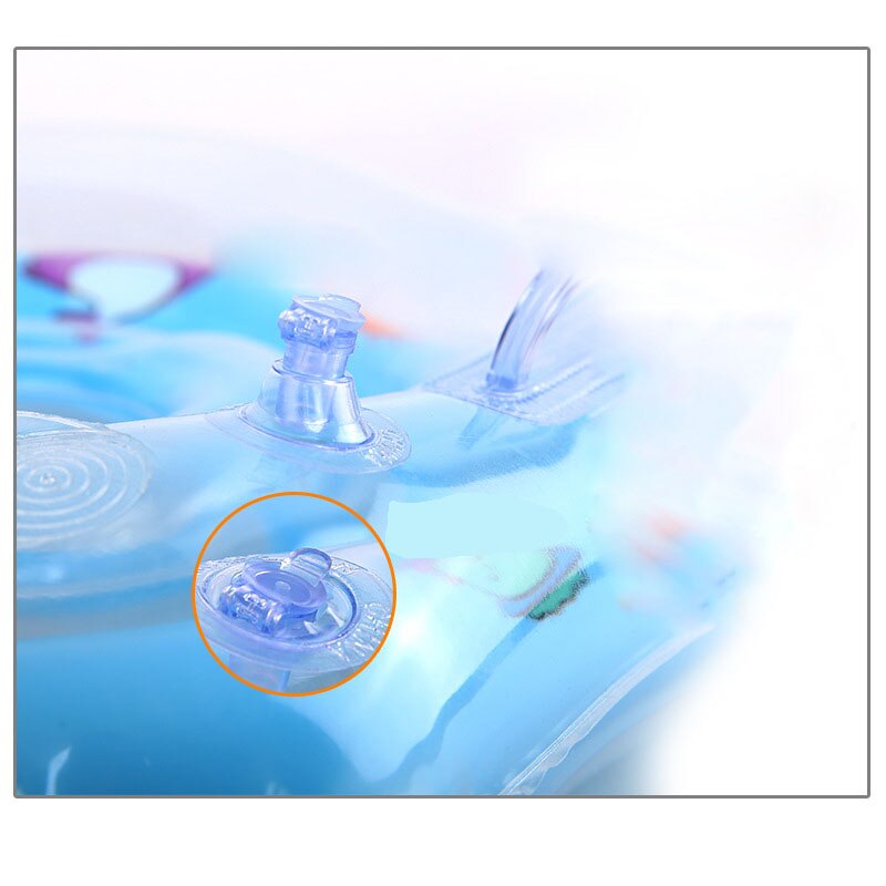 Flotador de cuello de anillo para bebé, boya de vida gruesa para casa, entrenador inteligente, inflable, accesorios para bebés