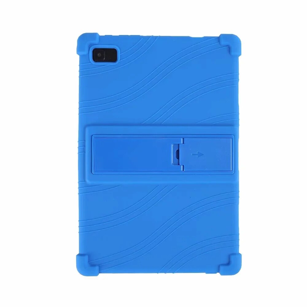 Silicone Cover Case for Teclast P20hd Stand Thickened Stand Soft Cover for Teclast P20 HD M40 Tablet PC: dark blue
