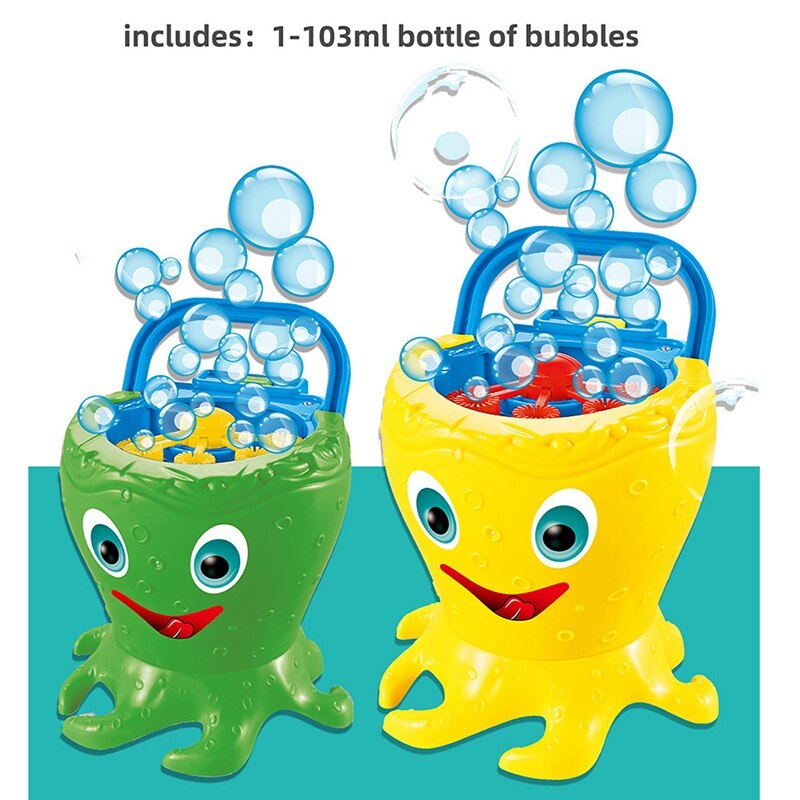 Bubble Machine Octopus Automatische Bubble Maker Voor Kinderen Voor Party Beste Bubble Speelgoed Perfecte Outdoor & Indoor Jongens Meisjes