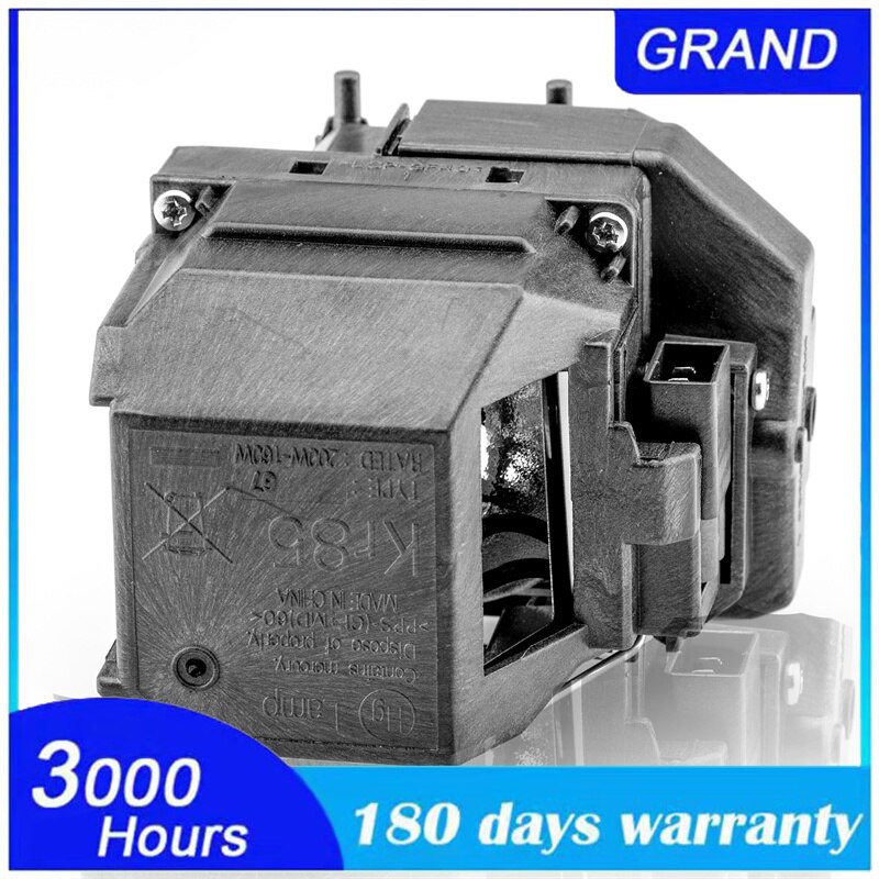 Ampoule de projecteur ELPLP67 pour EPSON KR85 EB-W16SK EB-X02 EB-X11 EB-X12 EB-X14 EB-X15 EH-TW480 EH-TW510 EH-TW550