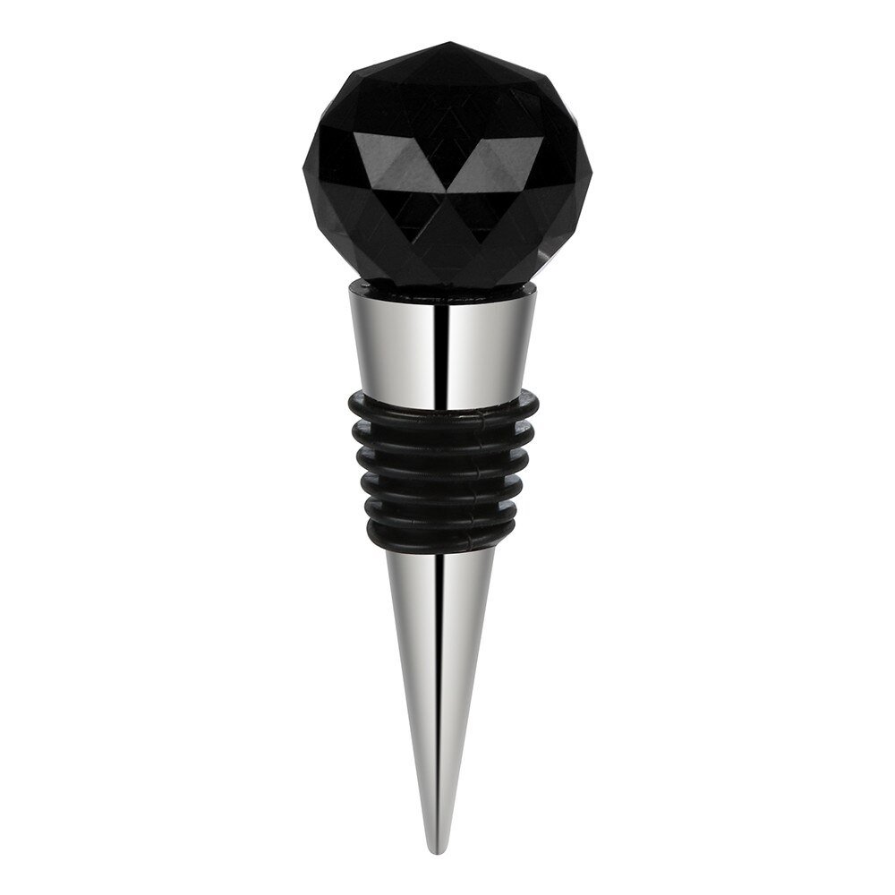 Diamond Crystal Stainless Steel Champagne Stopper Sparkling Wine Bottle Plug Seal Wine Bottle Stopper Kitchen Bar Tools 30mm: D