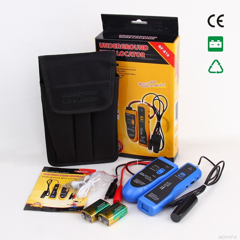 NOYAFA NF-816 Underground Cable Wire Locator Tracker Locating Cable Tester Wire tracker