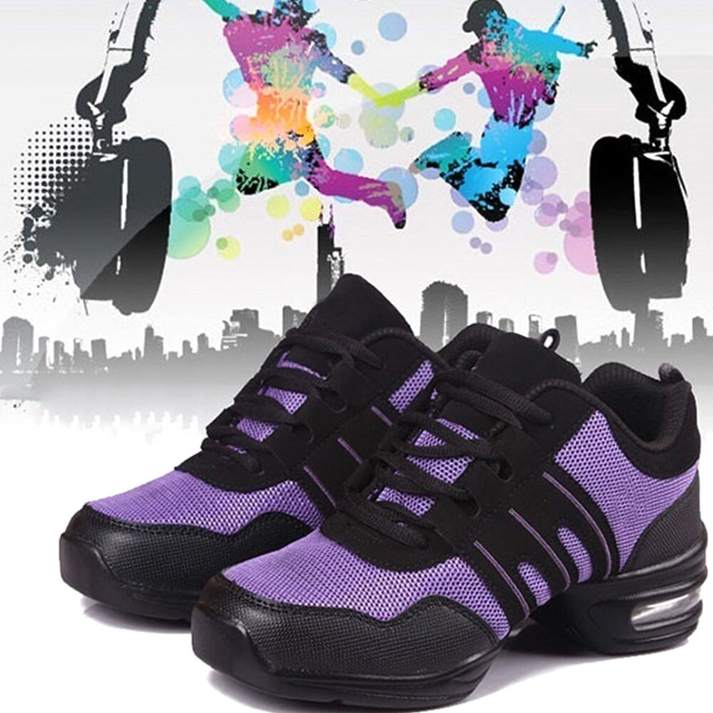 Women Sneakers Comfy Modern Jazz Hip Hop Dance Shoes Breathable Slimming increased women shoes