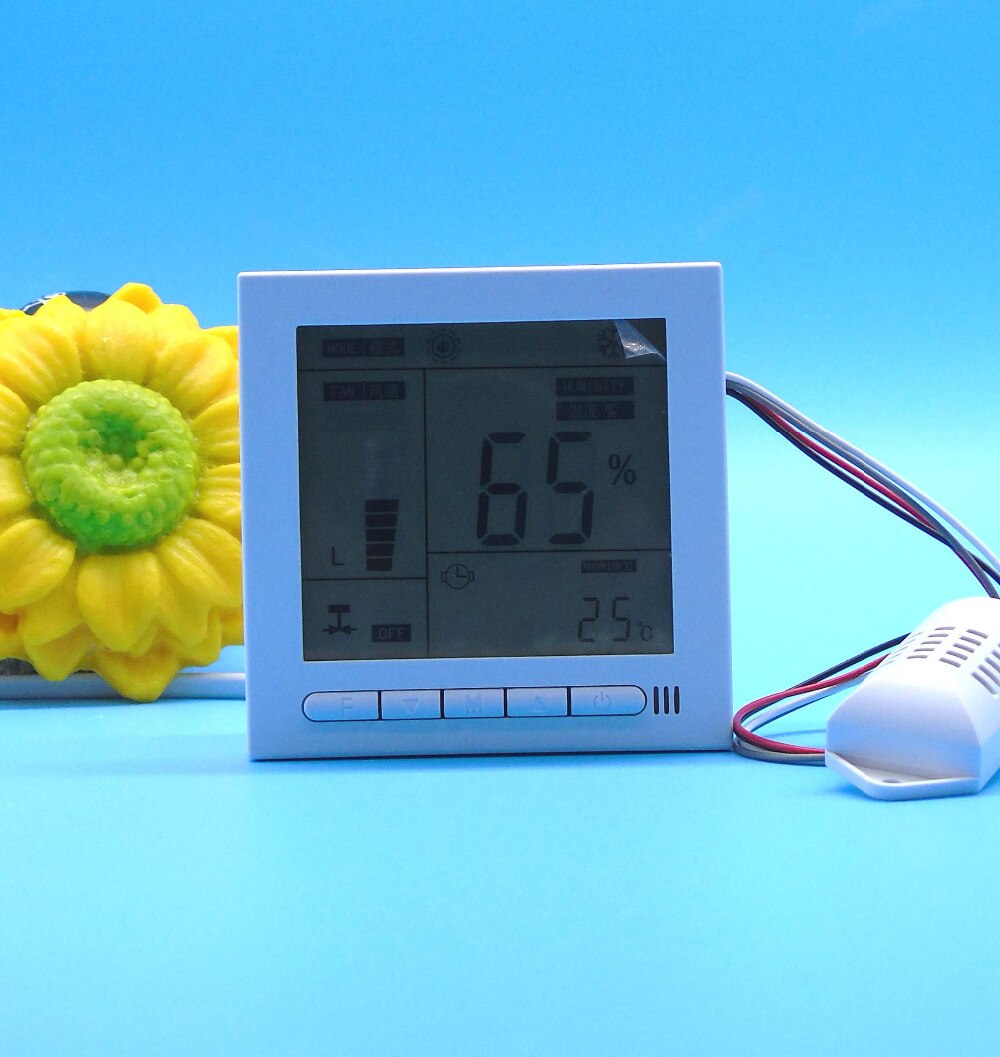 Home textile intelligent temperature and humidity controller with Independent control separate
