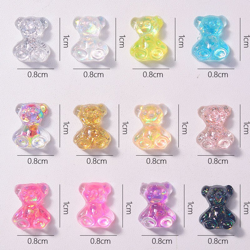 Bedelhangerset, 100 stuks sieraden zelf maken, bedels, bubble tea, vlinderbeer, doe-het-zelf coole dingen voor oorbellen, halsketting, armband en sleutelhanger