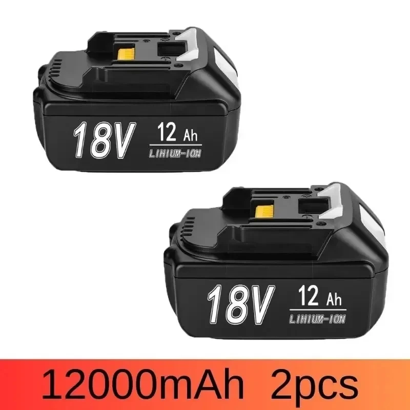 100%  originale makita 6ah/8ah/12ah for makita 18v batteri  bl1830b bl1850b bl1850 bl1840 bl1860 bl1815 erstatnings litiumbatteri: Gull