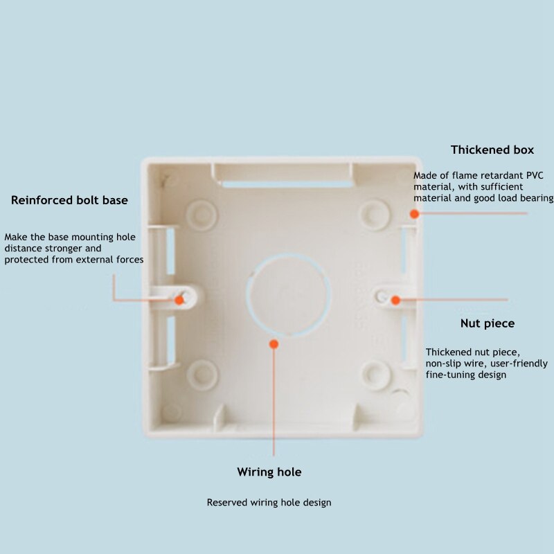 SIXHAOBU Steckdosenabdeckung 2 Stück - Wasserdichte Schutzkappen Transparent Selbstklebend