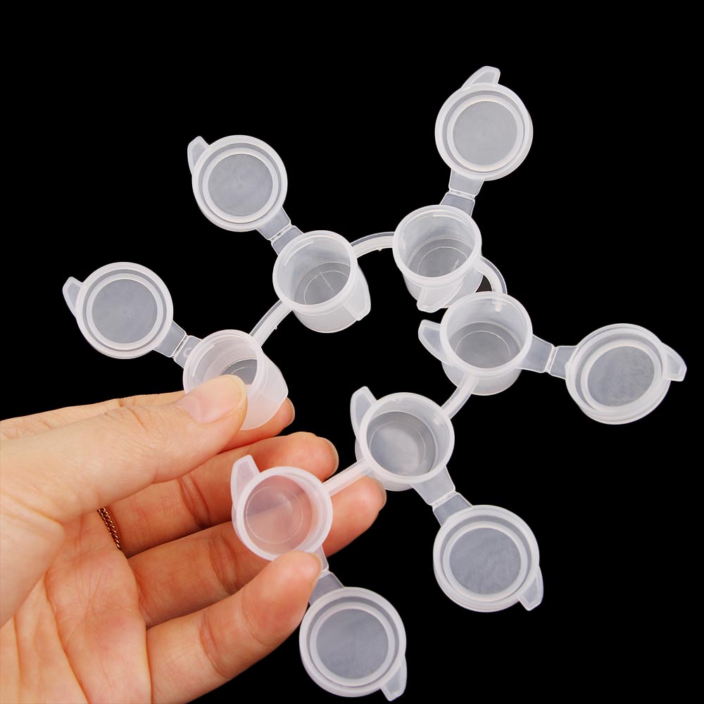 10Pcs/ Set Empty Paint Palette Paint Box Art Tools Article Pigment Art School Supplies Drawing Toys Kindergarten Crafts