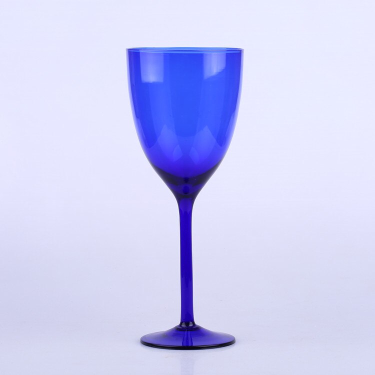 Gekleurde rode wijn cup sapphire blue beker kleur vruchtensap cup thuis wijnkast decoratieve kleur cup