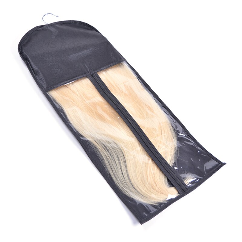 Perücke Lagerung Tasche Holz Perücke Aufhänger Staub Tasche Perücke Schutz Haar Styling Werkzeug Wasserdicht Und Staubdicht Für Haar Verlängerung