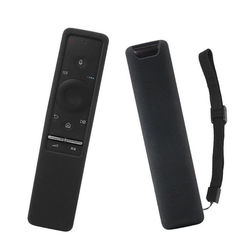 Silicone Remote Case Protective Cover for Samsung BN59-01241A BN59-01242A BN59-01266A Smart TV Remote Control with Free Lanyard
