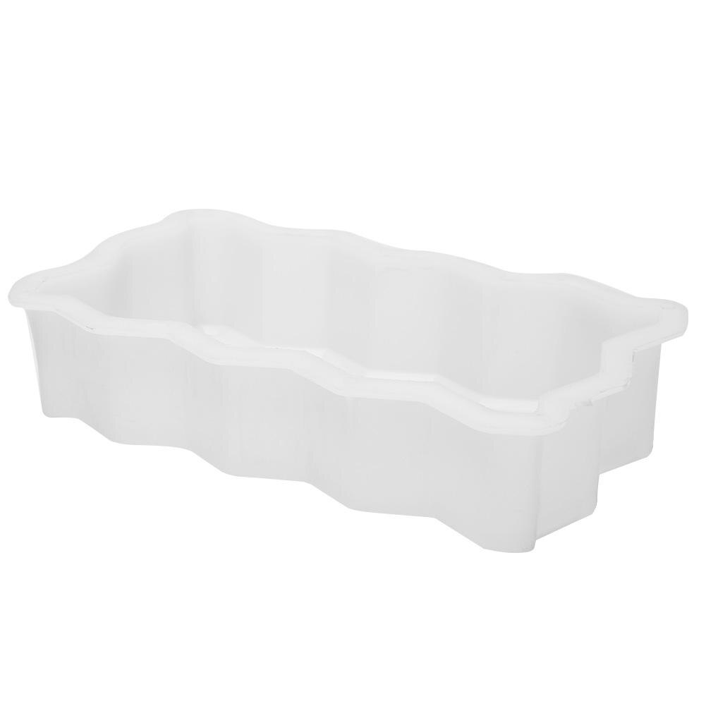 Hagesti belegningsformer gjenbrukbare hjemme-diy-betong flat stein murstein for bølgekantstier terrasser bygningstilbehør