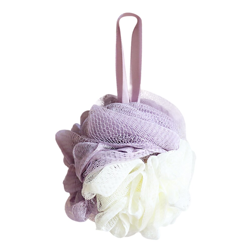 Shower Bubble Mesh Foaming Sponge Bath Soft Ball Body Skin Cleanser Exfoliating Shower Ball Bathroom Body Massage Cleaning Tools: 2C