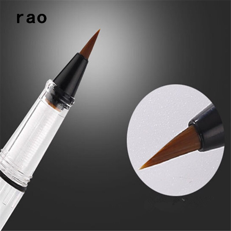 Acuarela cepillo pluma pincel de arte caligrafía pinceles de tinta rellenable plumas estilográficas escuela suministros para estudiantes cepillo de pintura