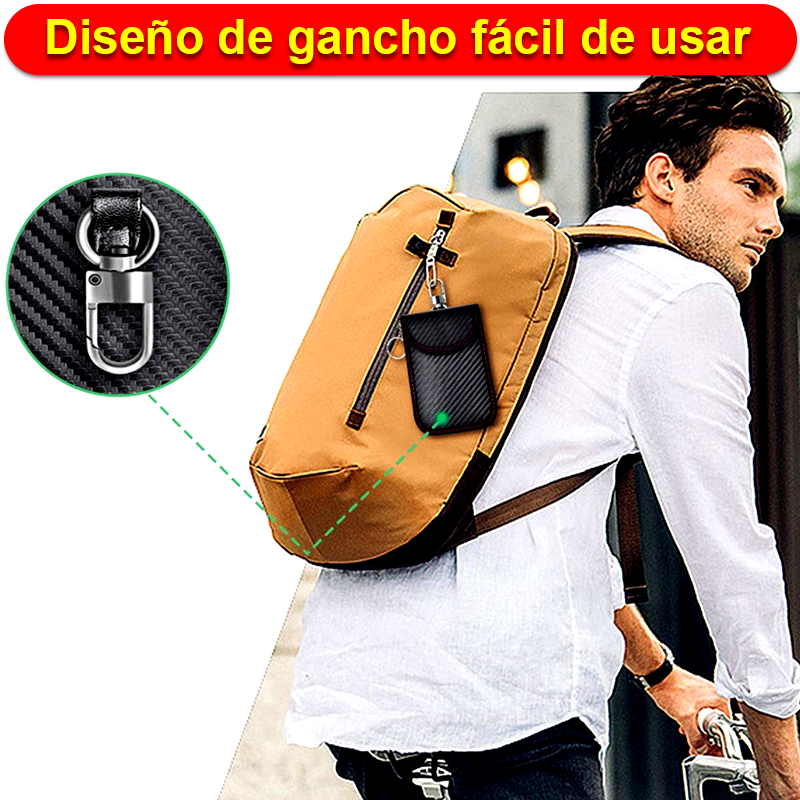 Car Key Case Bag Car Security Protection Pouch With Car RFID Signal Blocking, Anti-Theft Pouch, Anti-Hacking Case Blocker