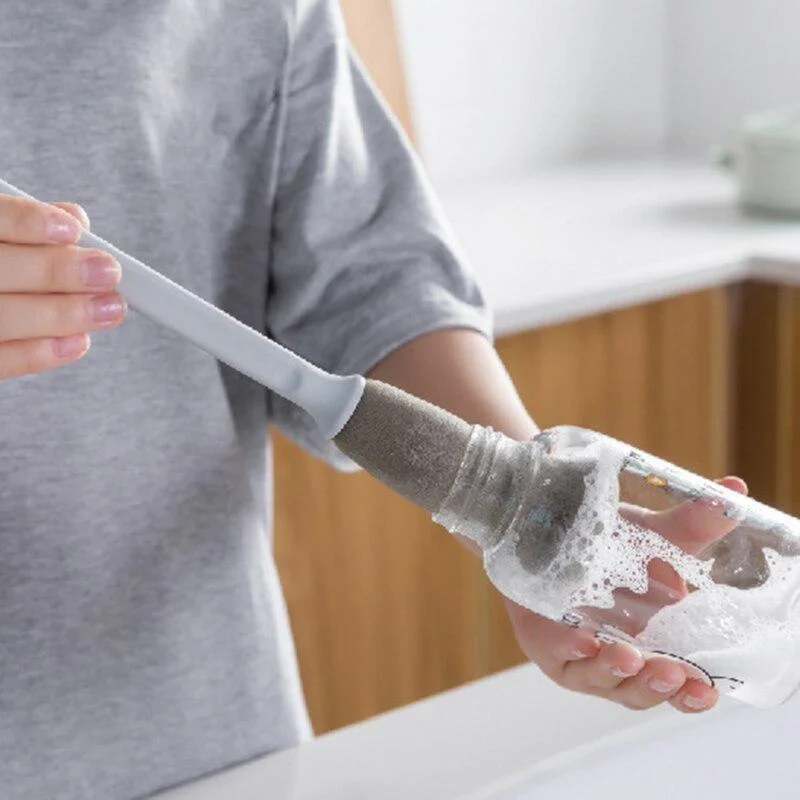 Schwammbürste mit langem Griff, Küchenreinigungsmittel, Flaschenreinigungsbürste, Tassen, Bahre, Krüge, gereinigtes Küchenwerkzeug