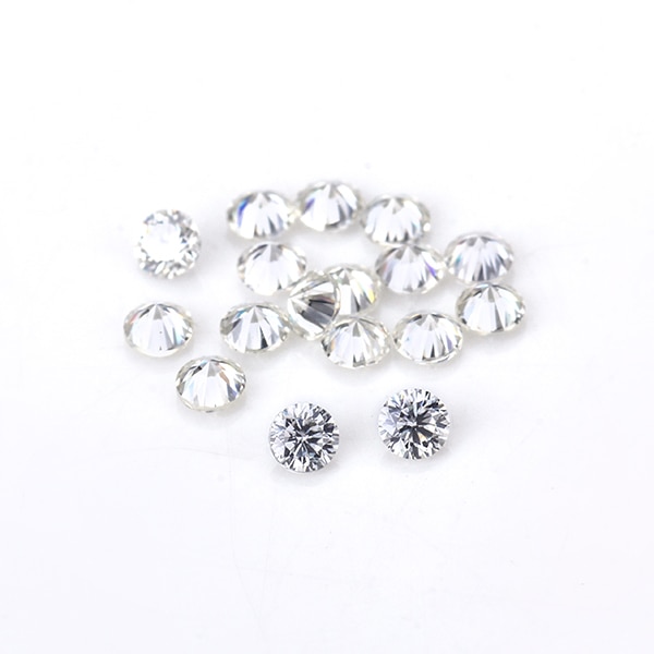 Starsgem 3mm Round Briliant Cut Test Passed Positive EF Loose Moissanite Bead for Ring Settiing