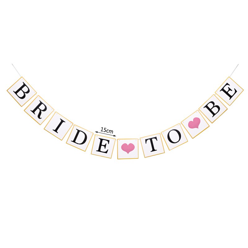 Bruidsvlaggen, slingers, mr. & mrs-banners, vlaggen, accessoires voor verlovingen, decoraties voor bruiloften en feesten.