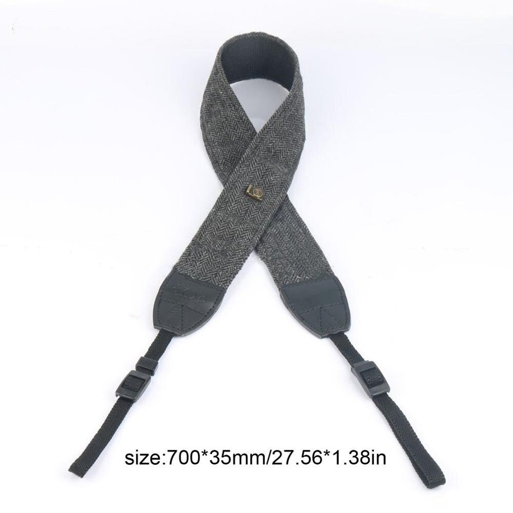 Cinghie della macchina fotografica di Stile Dell'annata della Spalla Neck Strap Cintura di Cotone Resistente per Nikon per canon DSLR Camera