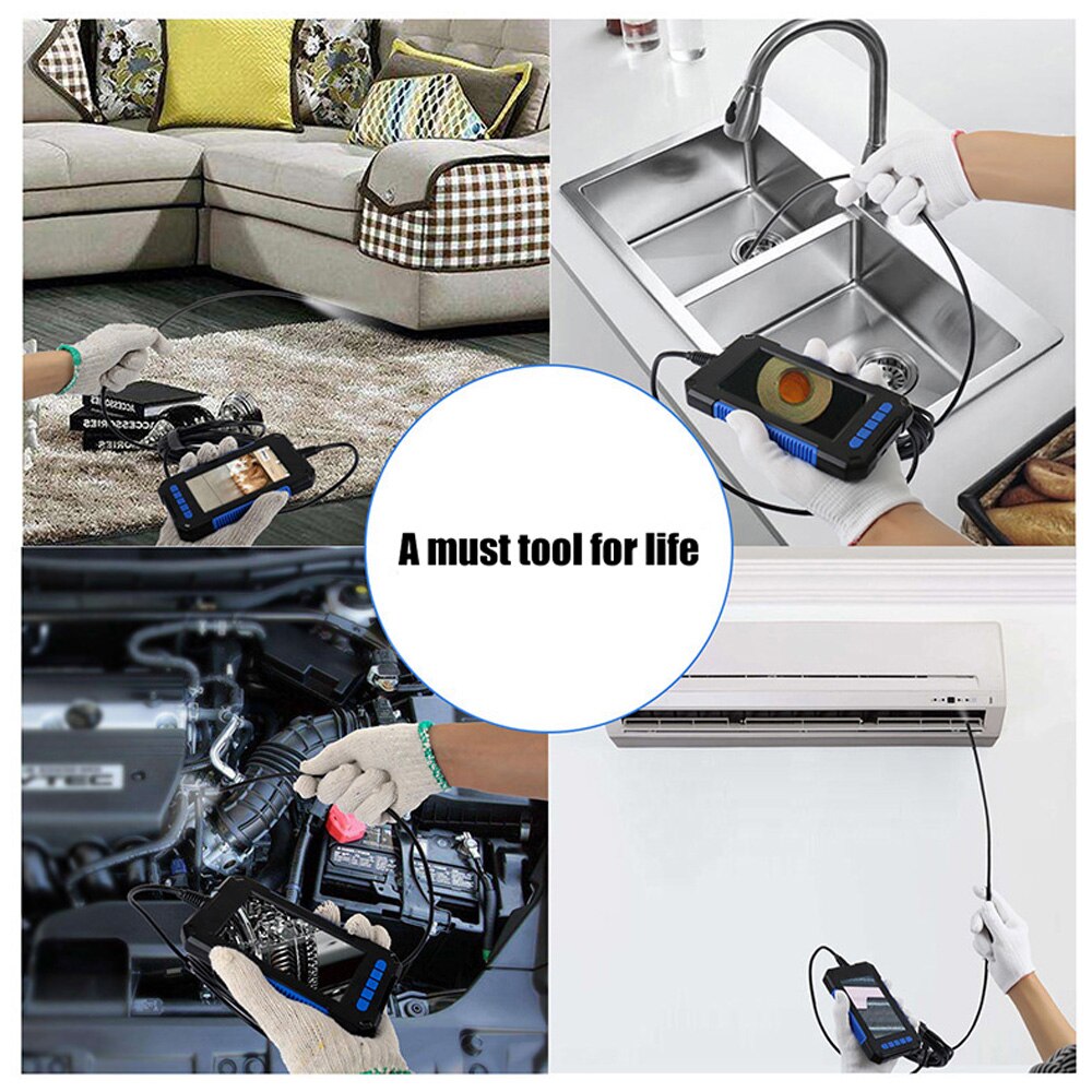 5.5mm HD digtal Endoscope Camera Inspection Engine Drain Pipe Camera Portable handheld IP67 Waterpoor Borescope