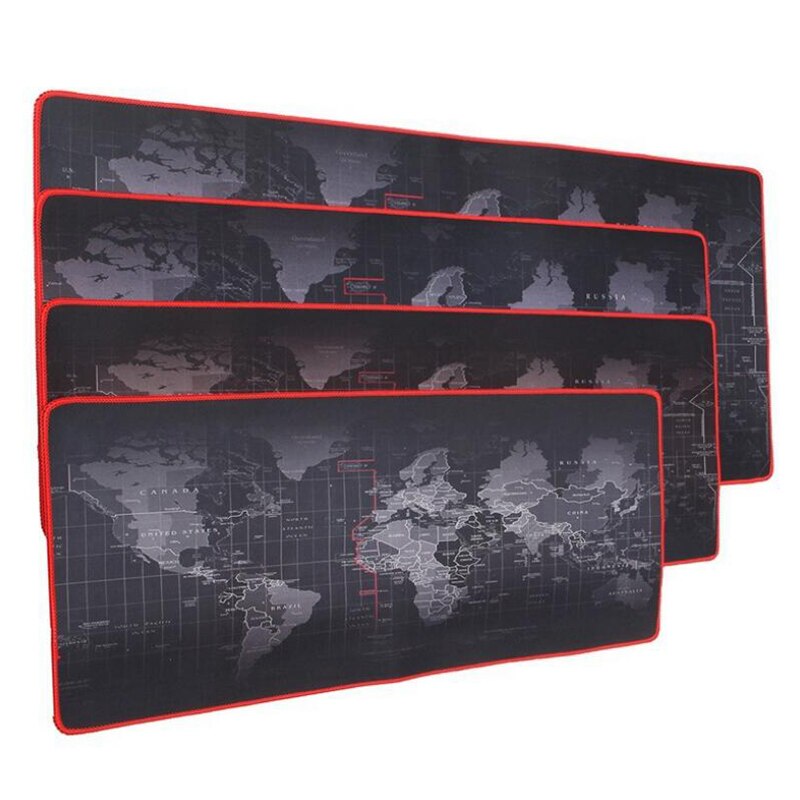 World Map Speed Locking RGB Gaming Mouse Pad Computer Keyboard and mouse pad Led Backlight XXL Surface Keyboard Pad Desk Mat