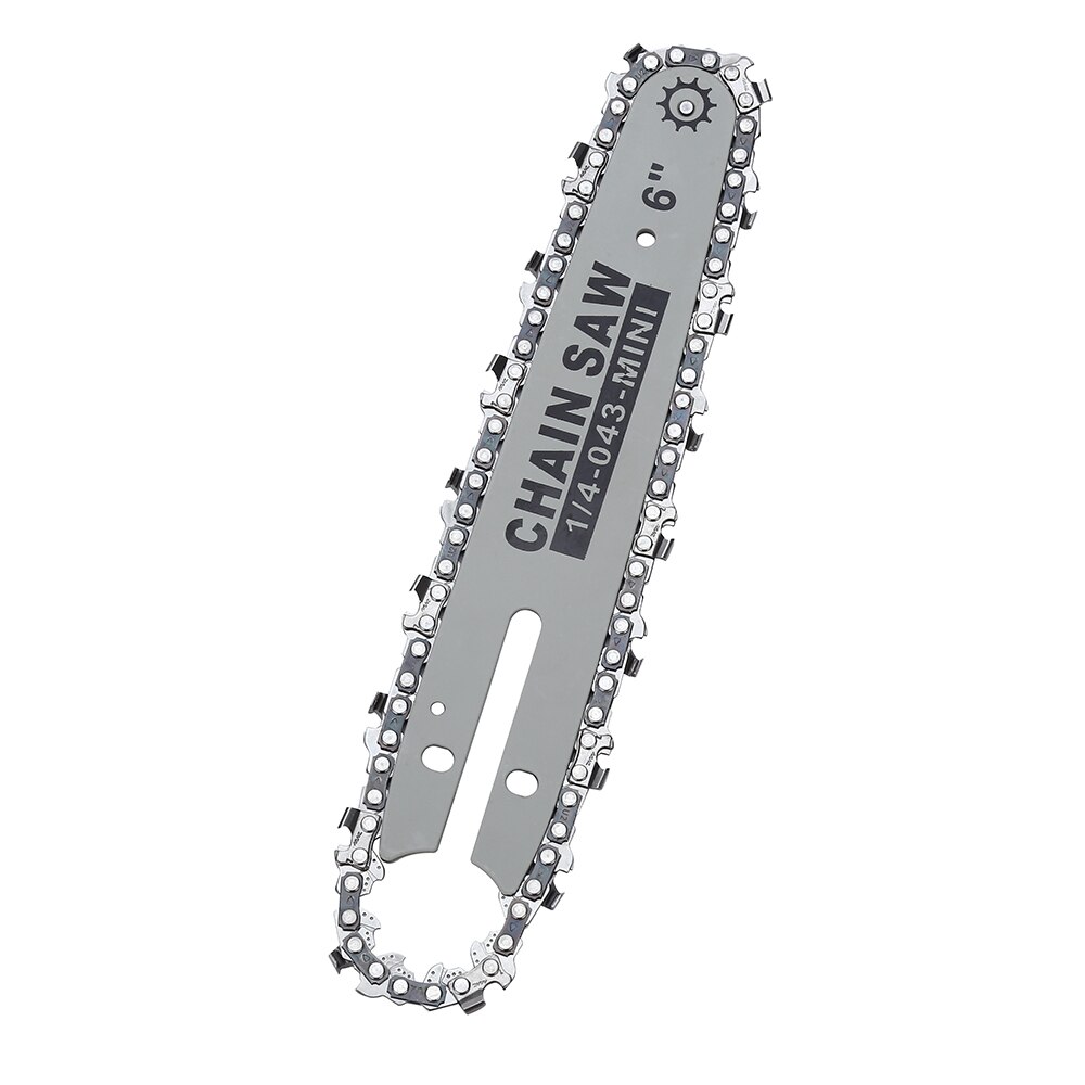 MAKINGTEC 4 inch Chain 6 Inch Replacement Chain Electric Cordless Chainsaw Garden Power Tools One-handed Woodworking Pruning