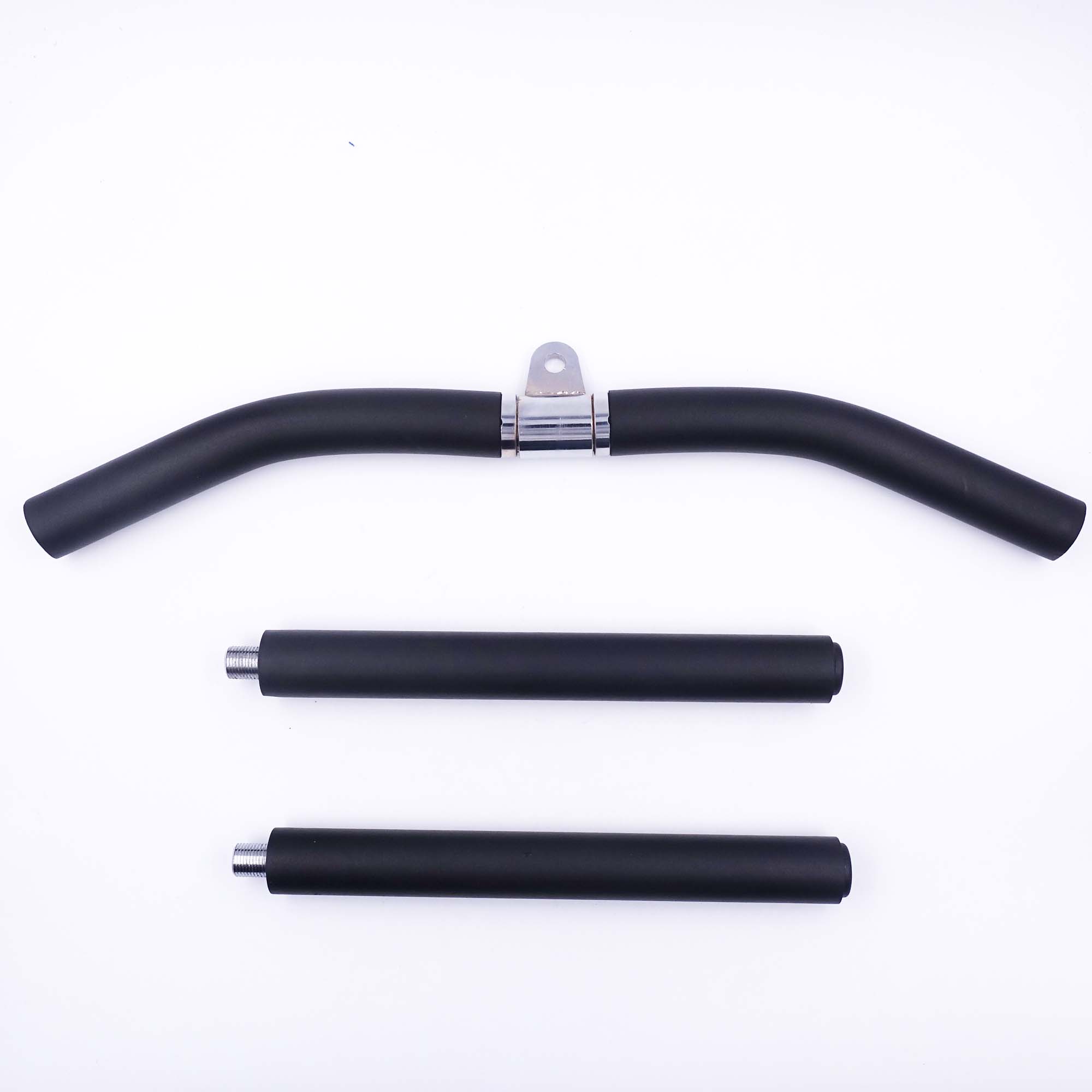 Tricep Back Strength Training Removable LAT Pull Down Curl Bar Rotation Gym Pully Cable Machine Attachment Fitness Accessories: Default Title