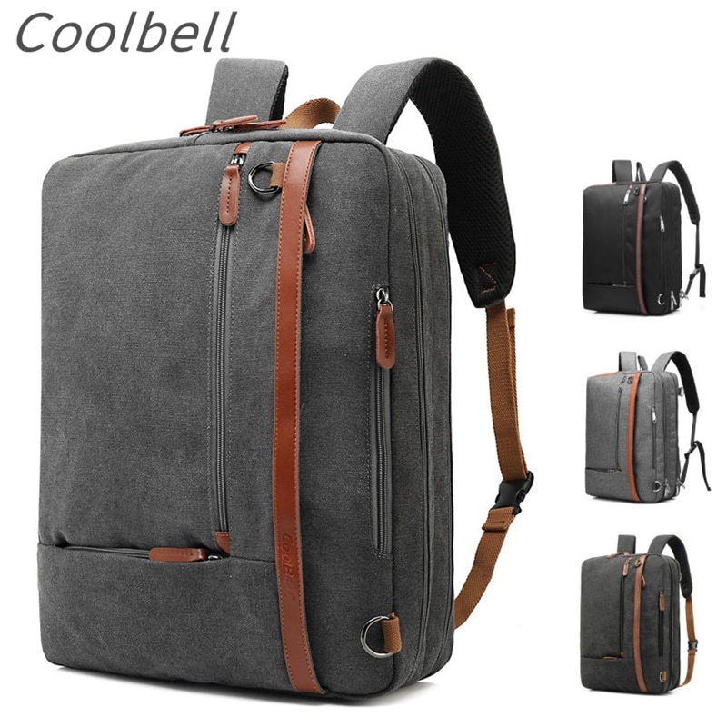 Coolbell Messenger Rugzak Laptop Tas 15.6 ",17",17.1 ",17.3" Notebook Nylon Tas, Packsack, Gratis 5506