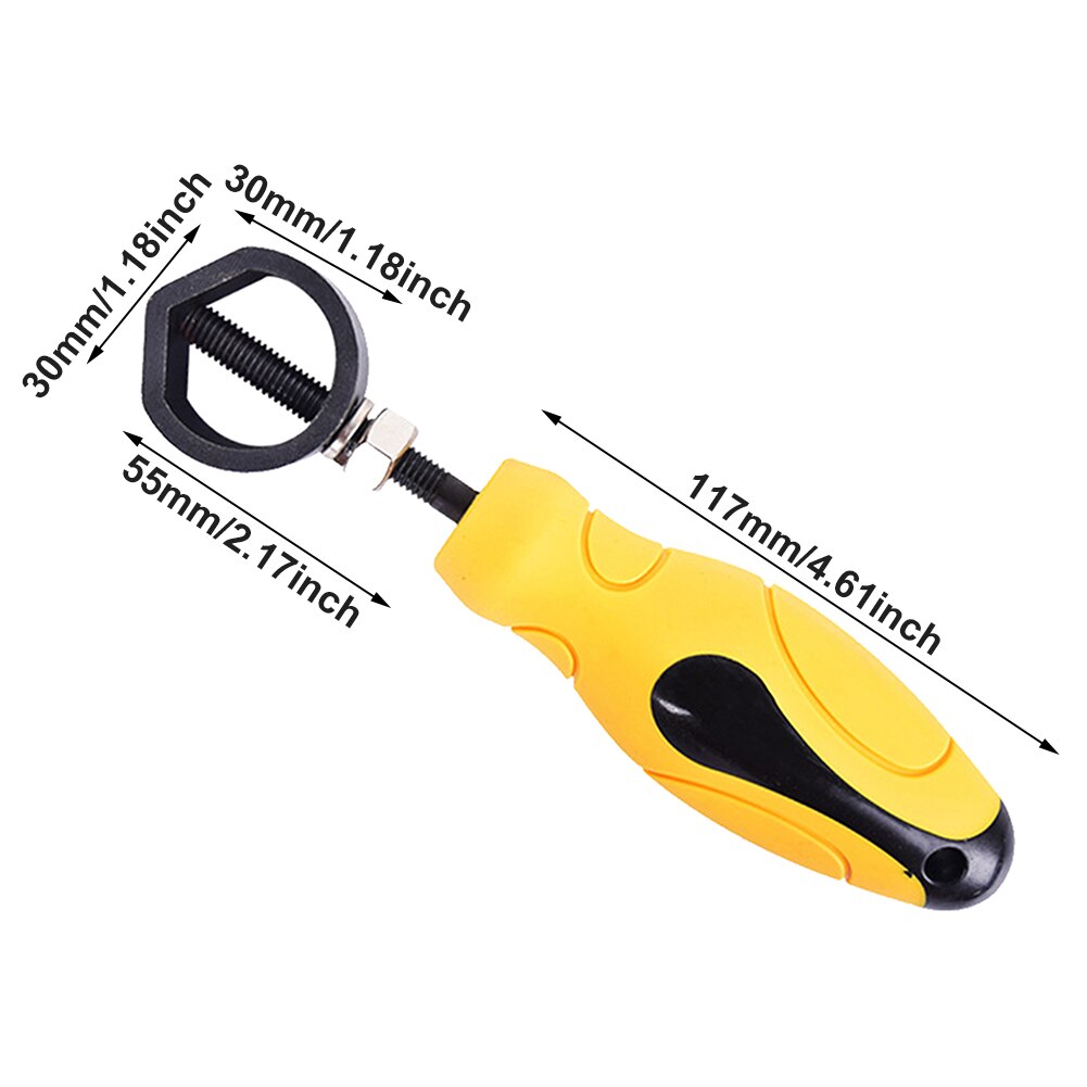 Home Universal Metalworking Durable Handheld Ergonomic Rubber Handle Jewelry Making Manual Tool Punch Stamp Holder