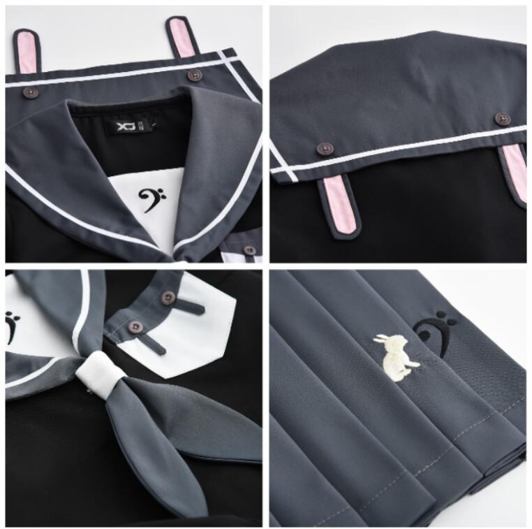 School Uniforms Girls JK Uniform Shirts Skirts Suit Student High School Japanese Preppy Sailor Suit jkx111