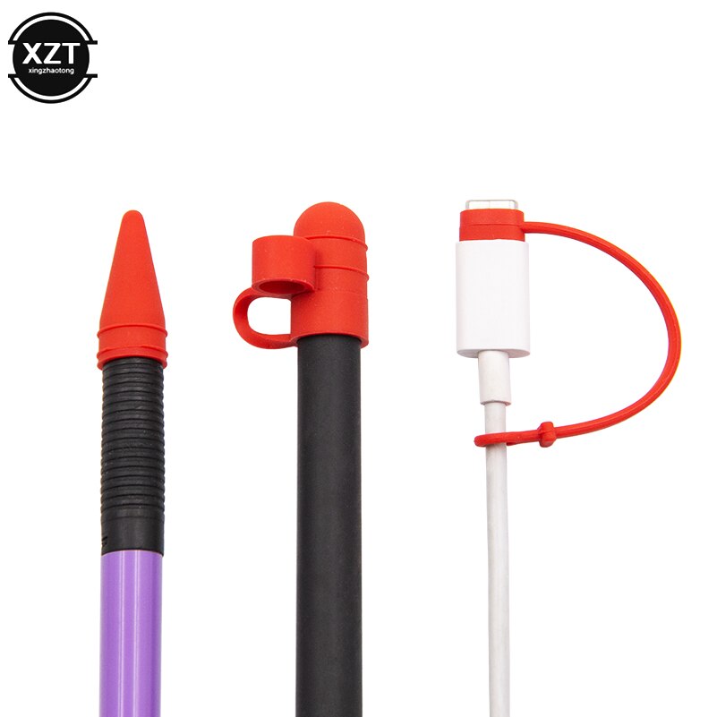 Cap Houder/Nib Cover/Kabel Adapter Tether Voor Apple Potlood voor iPad Pro Potlood 180208