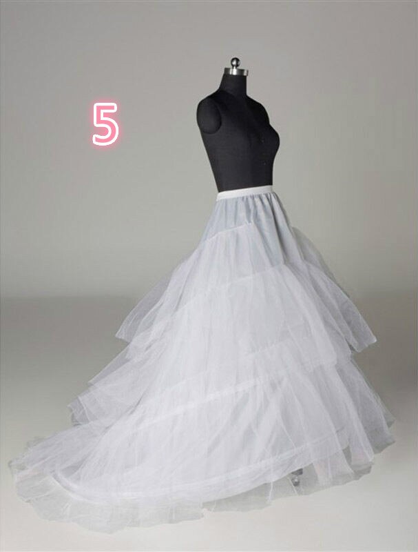 Petticoat crinoline hoop underskirt Wedding petticoat fishtail mermaid prom: 5