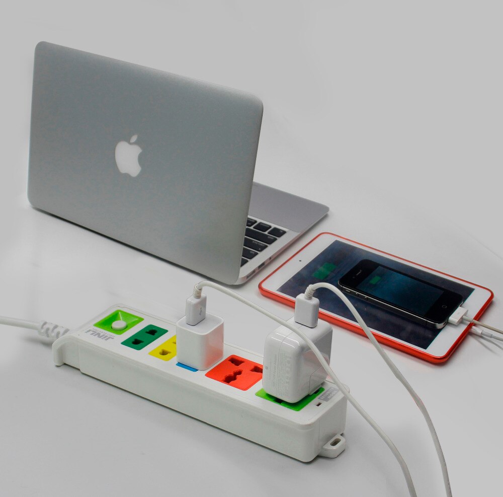 AU EU UK US security mode power socket with 1.8 Meter / 5.9Ft