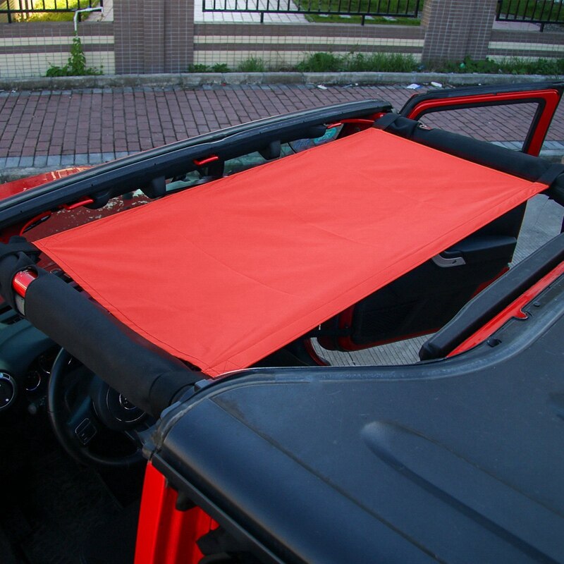 Auto Dach Hängematte für Je ep Wrangler YJ, TJ, JK & JKU 1997 4-Tür und 2-Tür, Wasserdichte Auto Bett Rest Hängematte