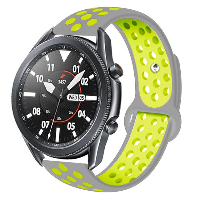 20mm pulseira para garmin vivoactive 3 música vivove hr silicone respirável pulseira esportiva para forerunner 245 645 venu sq cinta: 5
