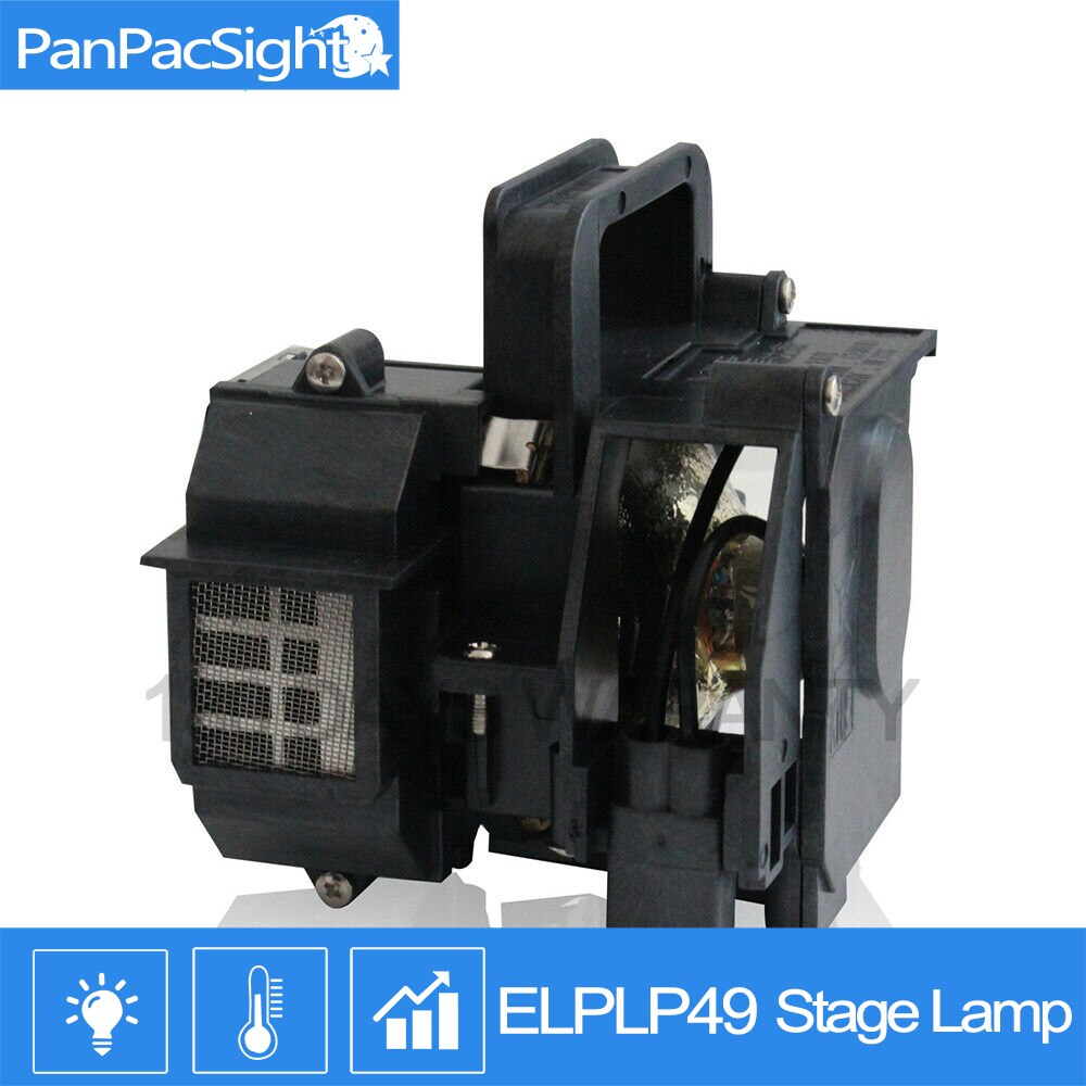 Projectorlamp voor elplp 49 vervangende lamp met behuizing voor epson powerlite home cinema 8100 8500ub 8350