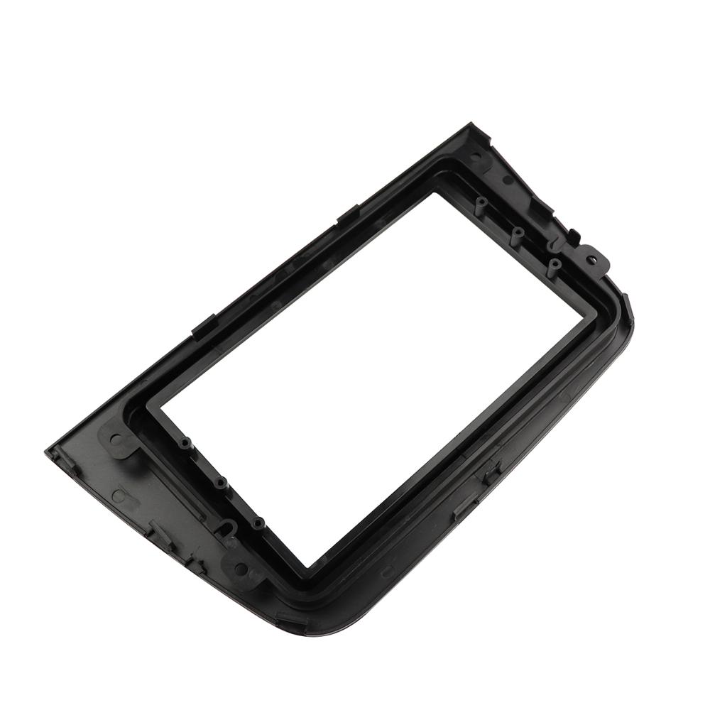 Dubbel Din Radio Fascia Voor Seat Altea Stereo Panel Dash Installatie Mount Trim Kit Gezicht Plaat Bezel Facia Lhd