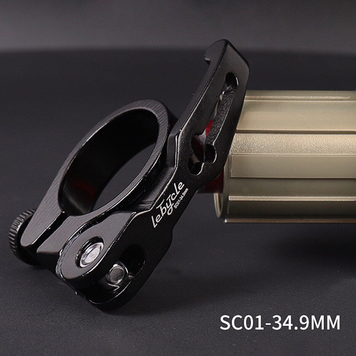 Legering mtb mountainbike bult sadelstolpsklämma 31.8/34.9mm för 27.2/30.8/31.6mm sadelrör valfri färgstorlek