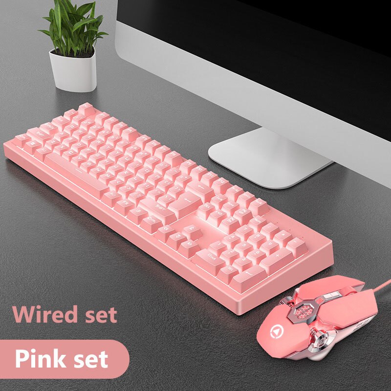 USB Wired Backlit Gaming Keyboard PC Gamer 104 Keycaps Mechanical Feeling Keyboard Gaming For Laptop PC Computer Gamer