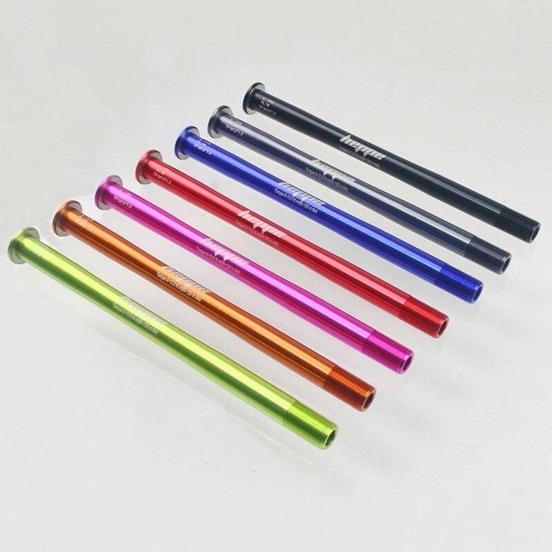 HEPPE – axe de moyeu arrière multicolore pour vtt et vélo de route, brochettes 12x142/12x148, 173mm M12xP1.0, dégagement rapide