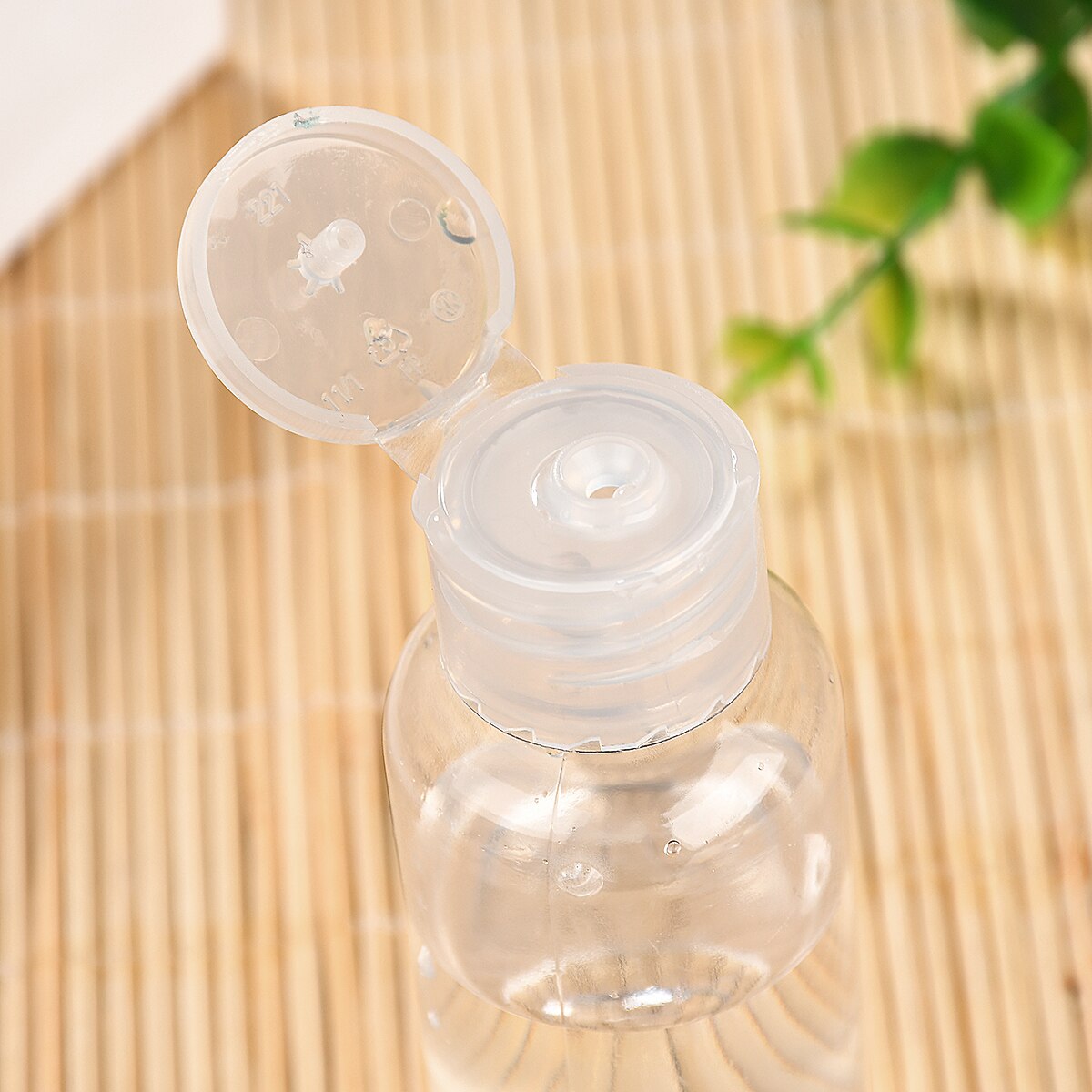 1 Uds. X 30ml/50ml/100ml plástico Champú Líquido envase de maquillaje transparente loción botella de viaje multifuncional