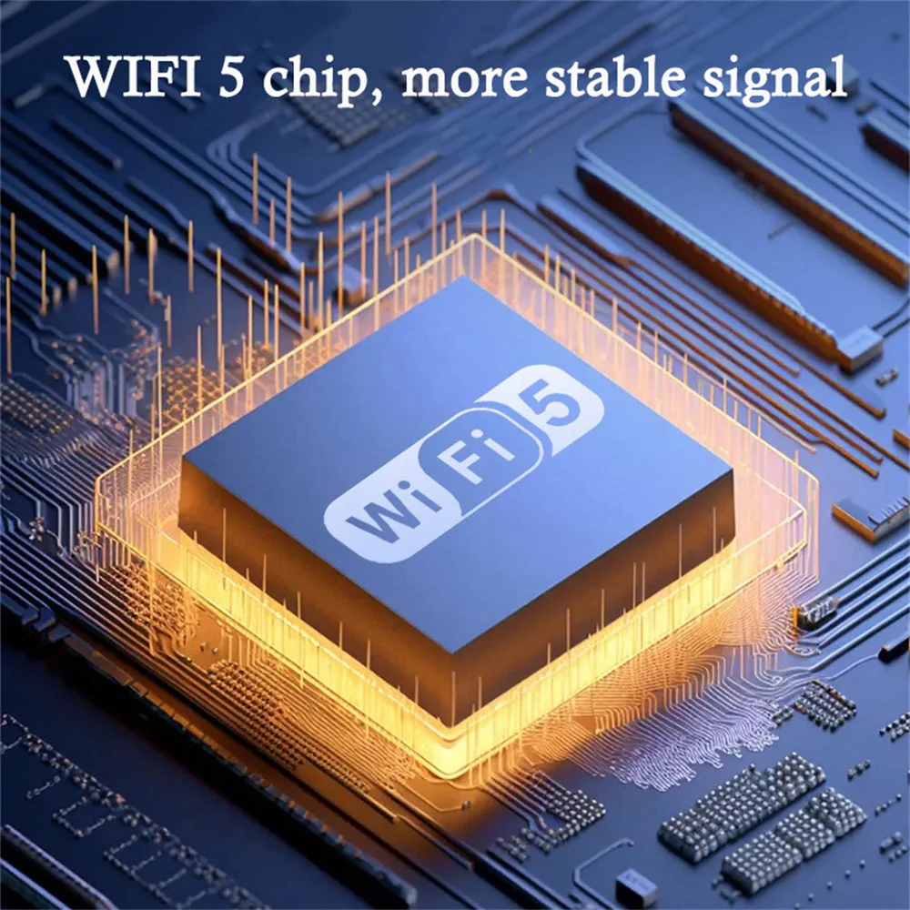 Dual Band 1200 Mbit/s WiFi USB Adapter 2,4 G/5,8 GHz Wi-Fi5 Dongle 4 Antenne USB3.0 Wireless Receiver für PC/Laptop Kein CD-Treiber kostenlos