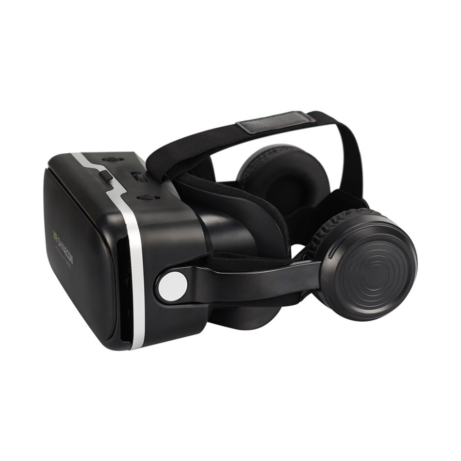 Vr Shinecon 6.0 3D Glazen Doos Google Kartonnen Virtual Reality Bril Vr Headset Voor 4.5-6.0 Inch Ios Android smartphone: SHINECON-6.0