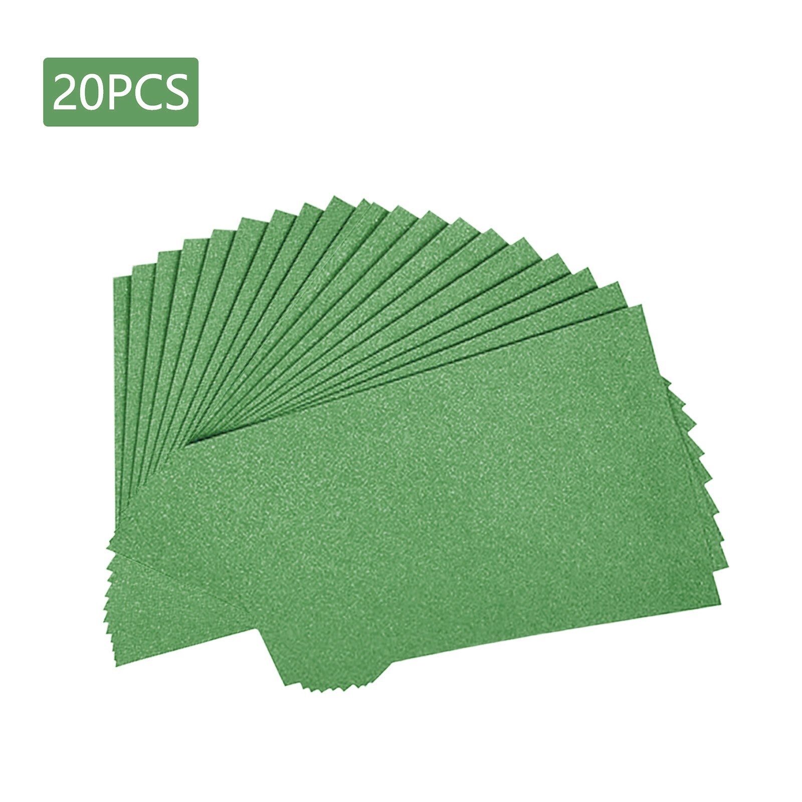 Craft Paper 10/20/30/40/50pcs xFlash Card Paper Flash Shiny Craft Paper Advanced A4 Flash Paper No Adhesive Flash Card Paper: Green B