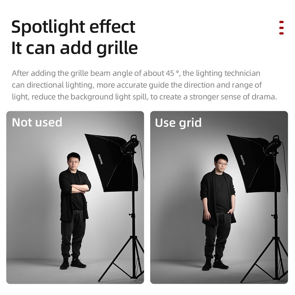 AMBITFUL 24"x 35" 60 x 90cm Softbox with Bowens or Profoto or Elinchrom Mount Softbox for Studio Strobe Flash Light